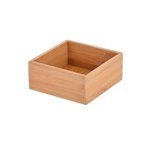 Κουτί Οργάνωσης Συρταριού 15x15xH7cm Bamboo Essentials εstia Home Art 03-17545 - 56281