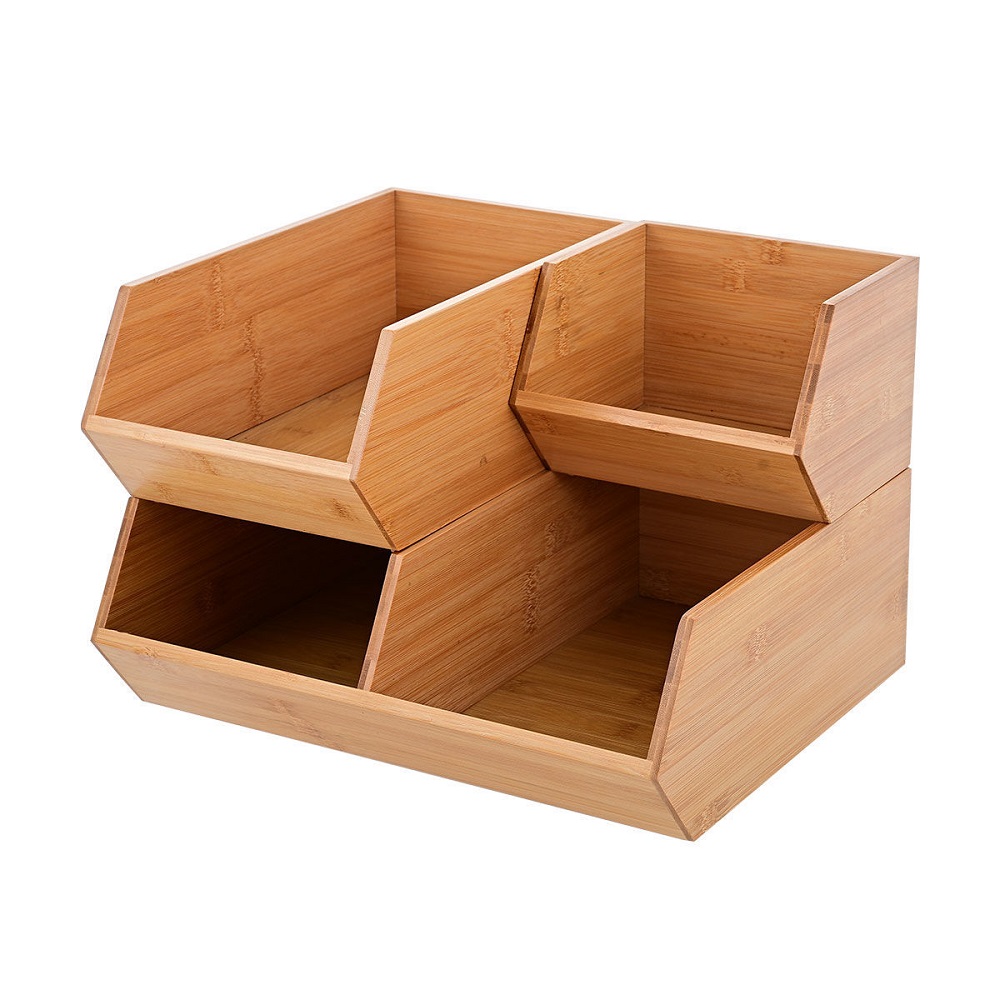 Κουτί Οργάνωσης 17,8x31xH12,5cm Bamboo Essentials εstia Home Art 03-17590 - 3