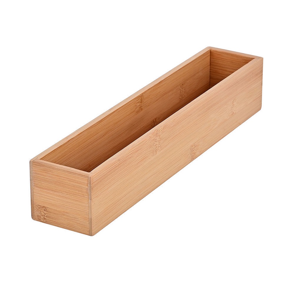 Κουτί Οργάνωσης Συρταριού 8x38xH7cm Bamboo Essentials εstia Home Art 03-17576 - 0