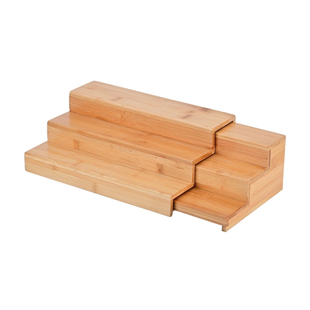 Βάση Οργάνωσης Πάγκου Επεκτεινόμενη 20x11xH30cm Bamboo Essentials εstia Home Art 01-17620 - 1