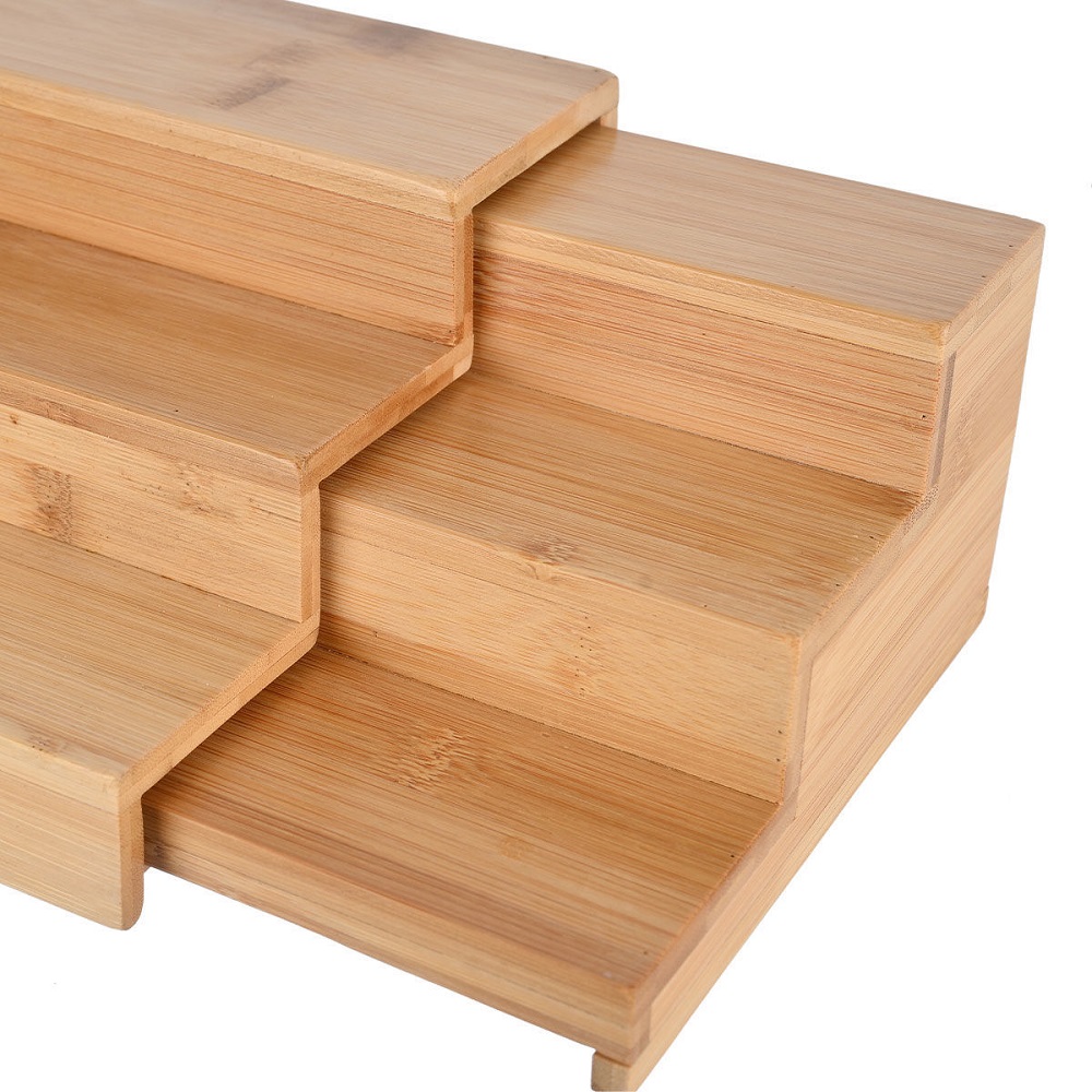 Βάση Οργάνωσης Πάγκου Επεκτεινόμενη 20x11xH30cm Bamboo Essentials εstia Home Art 01-17620 - 3