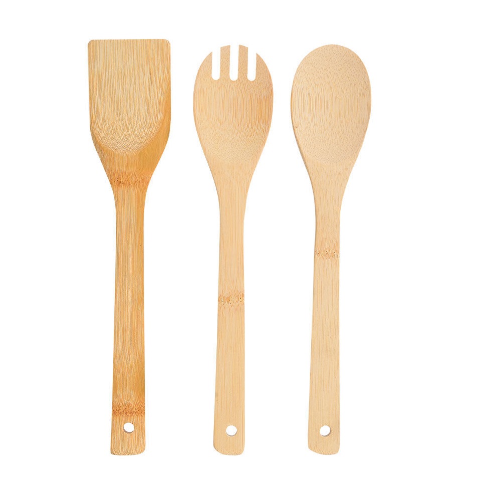 Εργαλεία Μαγειρικής Με Θήκη 4 τμχ Bamboo Essentials εstia Home Art 02-18191 - 2