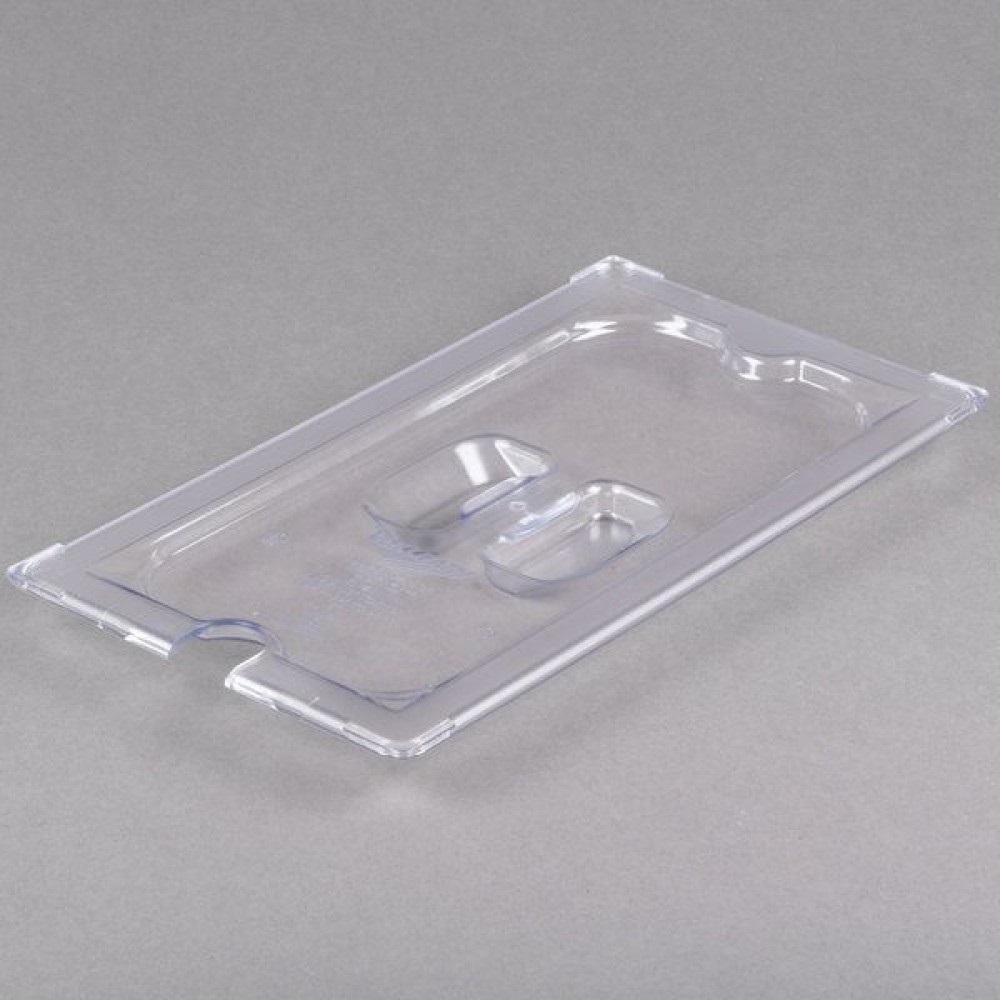 Καπάκι Gastronorm Με Εγκοπή Διάφανο Polycarbonate GN 1/4 (26,2x16,2cm) GTSA PC-7140S