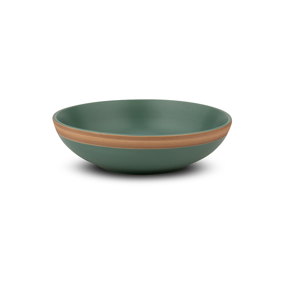 Πιάτο Βαθύ Σούπας Stoneware 950ml Φ20xH5,5cm Athena Green Nava 10-141-062