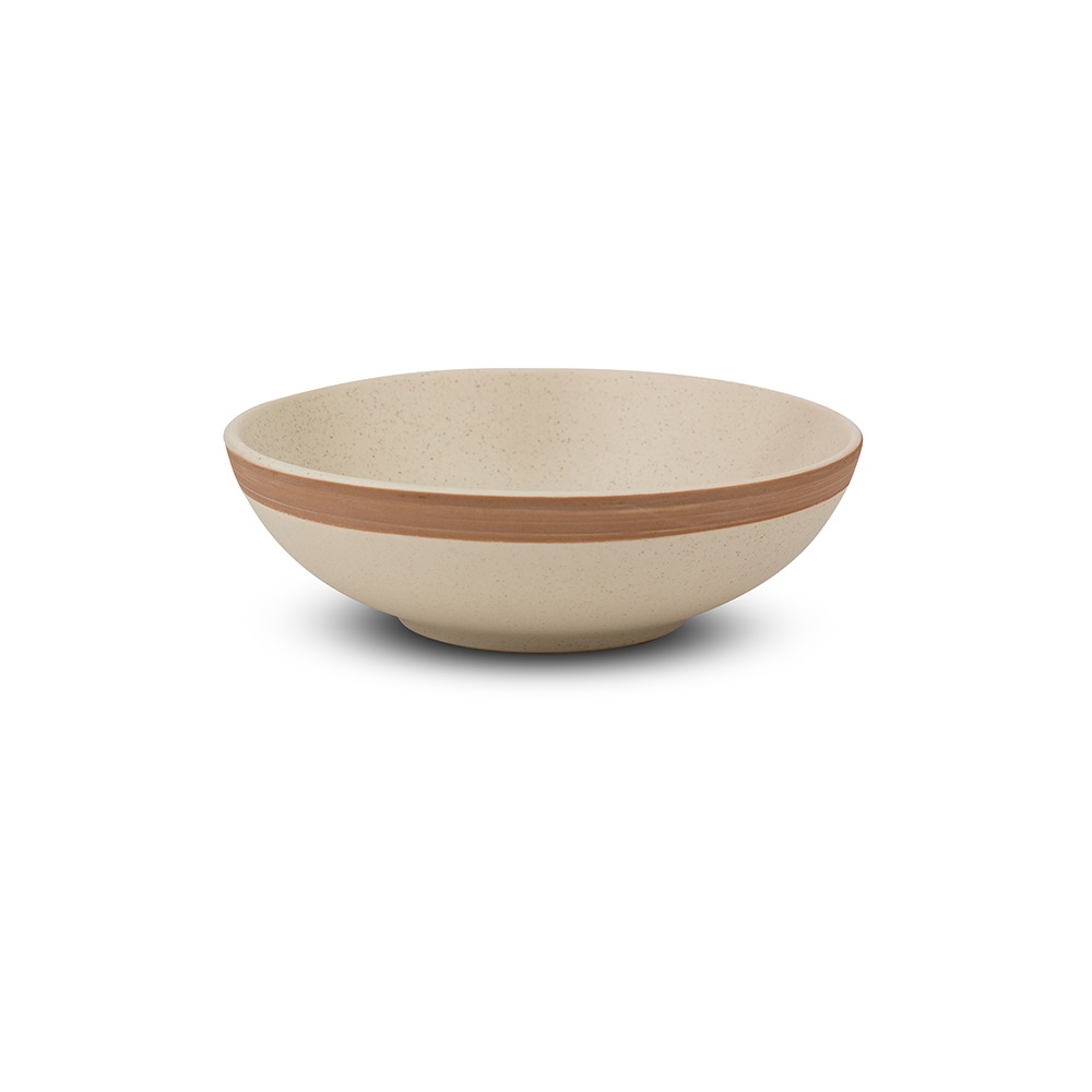 Πιάτο Βαθύ Σούπας Stoneware 950ml Φ20xH5,5cm Athena Beige Nava 10-141-082