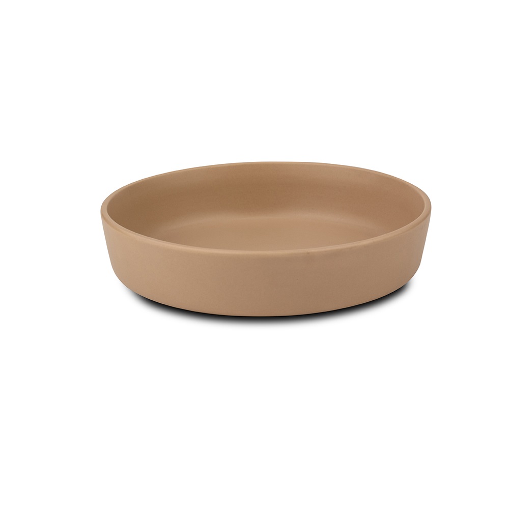 Πιάτο Βαθύ Σούπας Stoneware Μπεζ 1Lt Φ21,5xH5cm Soho Nava 10-099-273 - 0