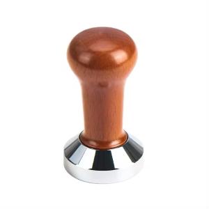 Tamper Ανοξείδωτο 18/10 Με Ξύλινη Λαβή Φ5,8xH9cm GTSA 23-4091 - 70301