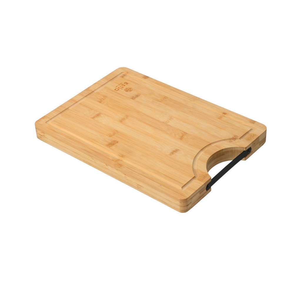 Επιφάνεια Κοπής 35x25cm με Μεταλλική Λαβή Bamboo Essentials εstia Home Art 01-18429 - 1