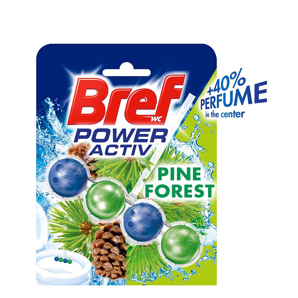 BREF WC POWER ACTIVE 50gr PINE FOREST