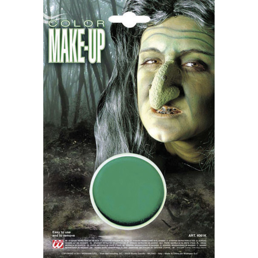 Αποκριάτικο Μακιγιάζ Πράσινο Χρώμα 9,6ml-ΙΤ74061