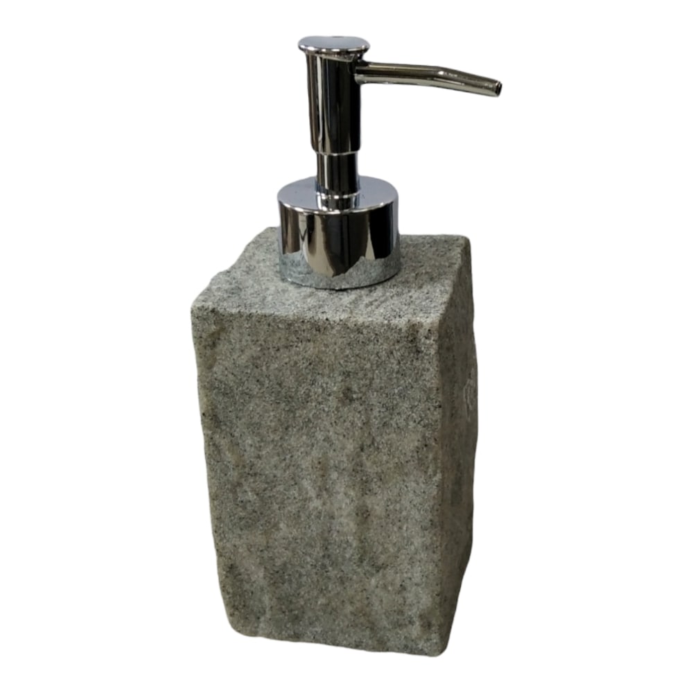 Ντισπένσερ μπάνιου τετράγωνο πλαστικό με εφέ πέτρας 727952