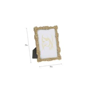 Κορνίζα Πλαστική 10x15cm Χρυσή,Inart 3-30-446-0065 - 32195