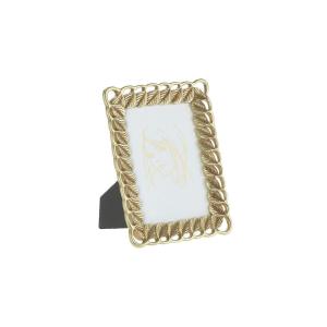 Κορνίζα Πλαστική 10x15cm με Χρυσό Πλαίσιο,Inart  3-30-446-0102 - 32729