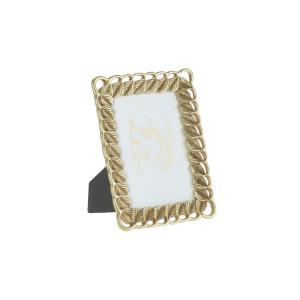 Κορνίζα Πλαστική 13x18cm με Χρυσό Πλαίσιο,Inart 3-30-446-0103 - 32777