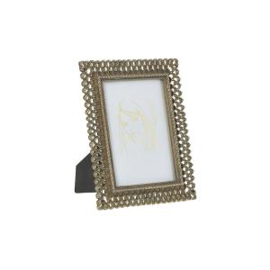 Κορνίζα Πλαστική 15x20cm με Χρυσό Πλαίσιο,Inart 3-30-446-0118 - 32786