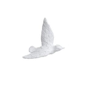 Διακοσμητικό Τοίχου Πολυρητίνης Πουλάκι Λευκό 18x10x18cm,3-70-739-0131-ΕΚΘΕΣΙΑΚΟ!!! - 28273