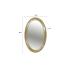 Καθρέπτης Τοίχου με Χρυσό Μεταλλικό Πλαίσιο 86x53cm,Inart 3-95-161-0049-ΕΚΘΕΣΙΑΚΟ!! - 1