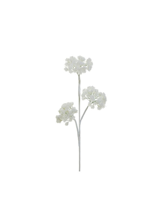 Τεχνητό Φυτό 80cm Λευκό,Inart 2-85-562-0002