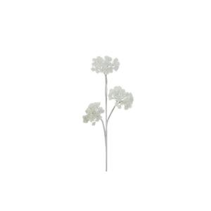 Τεχνητό Φυτό 80cm Λευκό,Inart 2-85-562-0002 - 33111