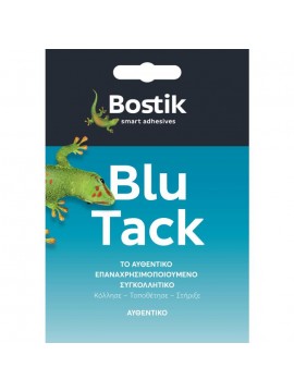 Κόλλα blu-tack original μπλε 50gr. bostik 30614344