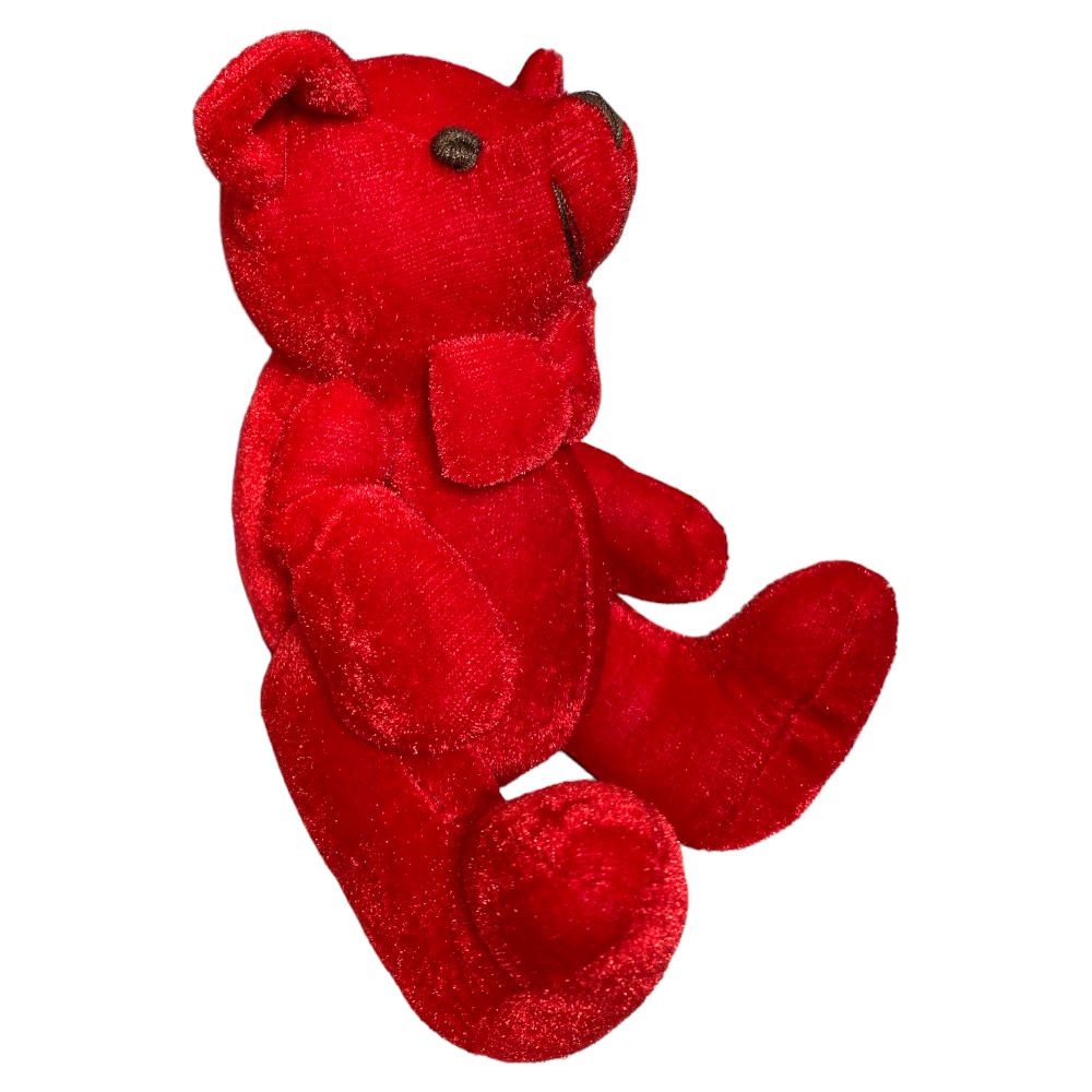 Teddy Bear Royal Velvet κόκκινο 23εκ. 31803