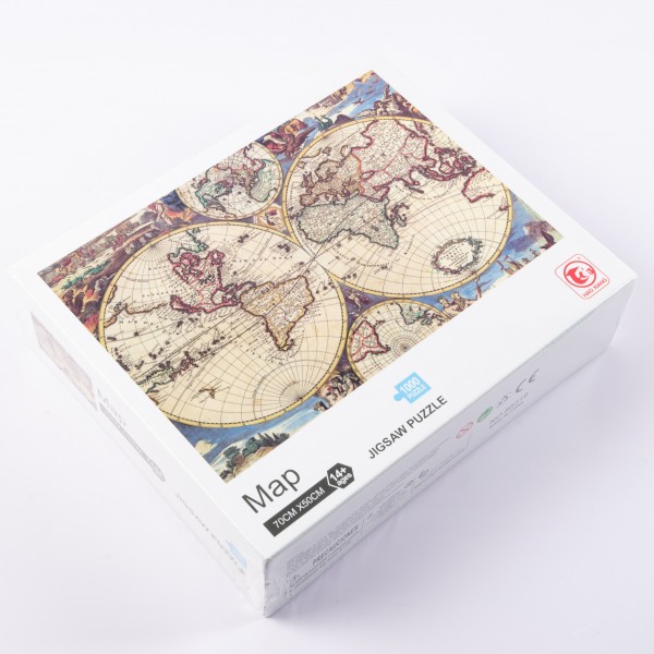 Puzzle 1000κομμ. που απεικονίζει την υδρόγειο, 75Χ50cm - 50-88319