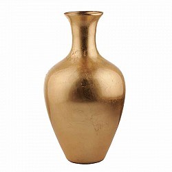 Γυάλινο βάζο,Χρυσό με στόμιο Υ.60εκ. και Φ.33,5εκ. ALBIZIA 54516/6024