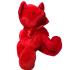 Teddy Bear Royal Velvet κόκκινο 40εκ. 23404 - 1
