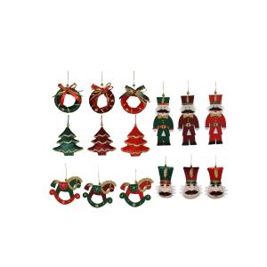 Χριστουγεννιάτικη κρεμαστή φιγούρα,6εκ,-Kaemingk,520612 - 32482
