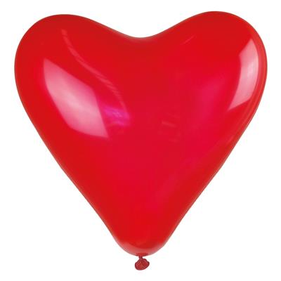 Κόκκινα μπαλόνια σε σχήμα καρδιάς 12pcs 25εκ. 64337