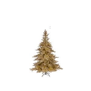 Χριστουγεννιάτικο Δέντρο Tiffany Χρυσό 240εκ με Μεταλλική Βάση-Kaemingk,684337 - 32530