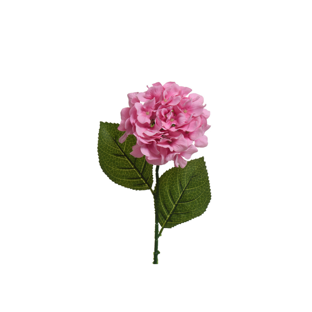 Τεχνητό λουλούδι ορτανσία ροζ 800166