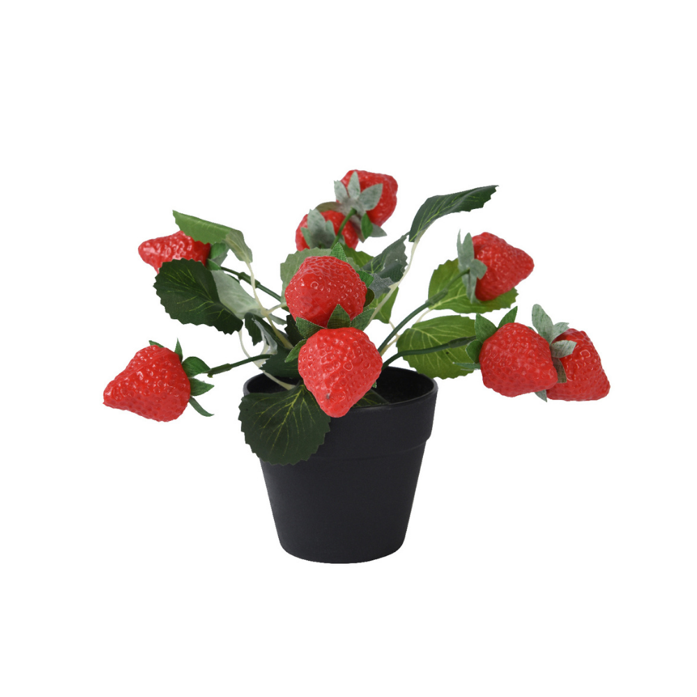 Τεχνητό φυτό φράουλα σε γλαστράκι 809661