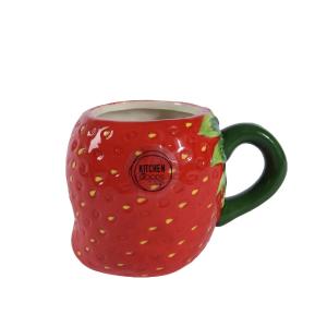 Κούπα κεραμική φράουλα 832738 - 34621