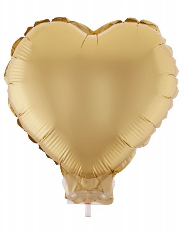 Μπαλόνι Foil Καρδιά Χρυσό 28εκ.-85562