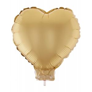 Μπαλόνι Foil Καρδιά Χρυσό 28εκ.-85562 - 33616