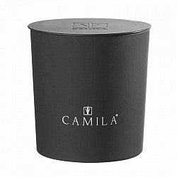 Κερί αρωματικό Camila 200gr. Liquorice 9Χ9εκ. σε γυάλινο βαζάκι  CML24/1016