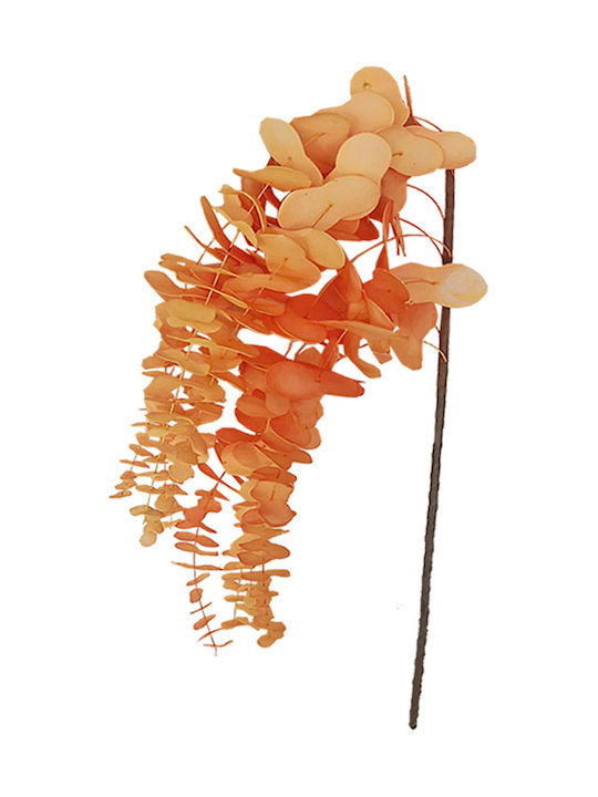 Κλαδί με κίτρινο πορτοκαλί λουλούδια, 110cm, 45-10208