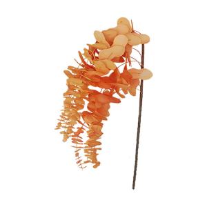 Κλαδί με κίτρινο πορτοκαλί λουλούδια, 110cm, 45-10208 - 32425