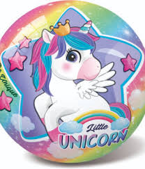 Πλαστική μπάλα Little Unicorn 23cm, 11/3127