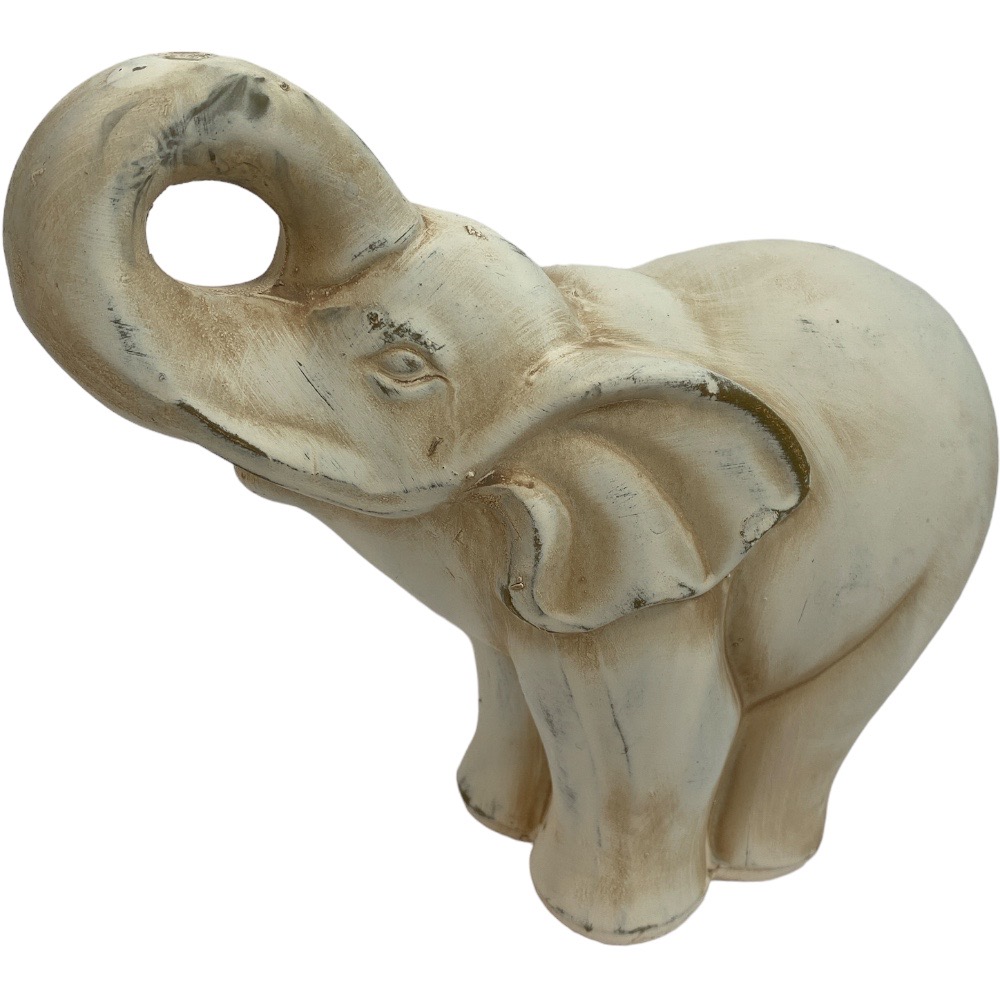 Διακοσμητικός πέτρινος ελέφαντας, 22,5Χ19,5Χ29cm, 95-00416