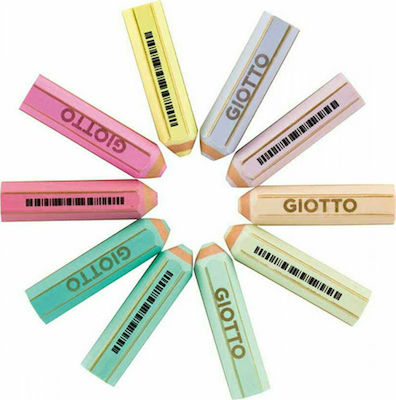 Giotto Γόμα για Μολύβι Happy Pastel (Διάφορα Χρώματα) 000234000