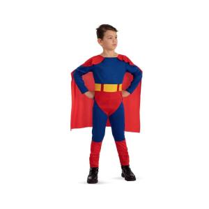 Αποκριάτικη Παιδική Στολή Superman,8-9 Χρονών,138εκ-ΙΤ68811 - 33586
