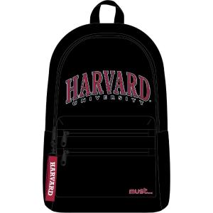 Σχολική Τσάντα Harvard University Πλάτης Δημοτικού σε Μαύρο χρώμα-Must ,576001 - 31432