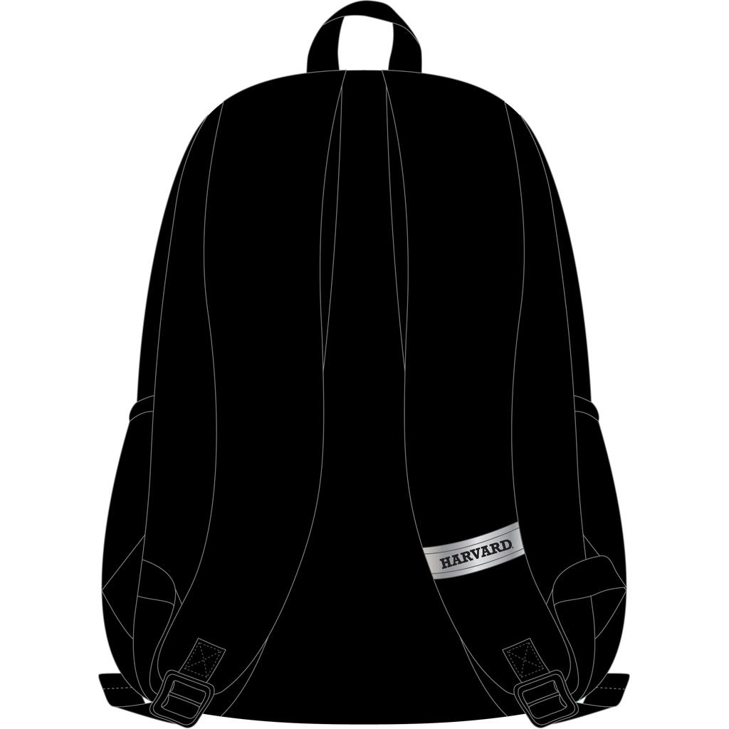 Σχολική Τσάντα Harvard University Πλάτης Δημοτικού σε Μαύρο χρώμα-Must ,576001