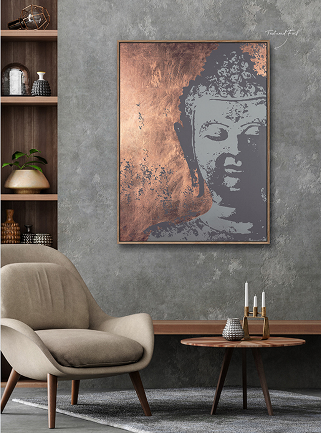 Πίνακας "Budha", 90Χ120cm, 24514