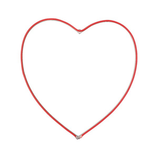 Διακοσμητική καρδιά led, κόκκινο/ροζ, 49Χ49cm - KAEMINGK