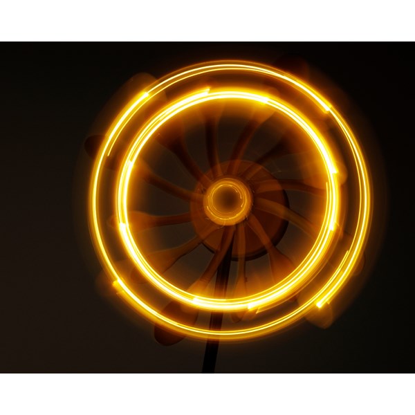 Ηλιακός ανεμόμυλος led σε μεταλλικό ιστό, κίτρινο/ροζ/μωβ, 21.5Χ85cm - KAEMINGK - 6
