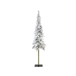 Χριστουγεννιάτικο αλπικό έλατο χιονισμένο, πράσινο/λευκό, διάμ.75Χ300cm - KAEMINGK, 680084 - 16560