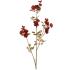 Χριστουγεννιάτικο κλαδί, χρυσό με κόκκινα άνθη από πολυεστέρα, 23Χ8Χ87cm - KAEMINGK, 220697 - 0